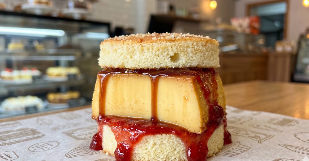 X-bolo de pudim